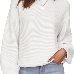 White Knit Sweater